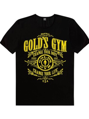 Rock&Roll Golds Gym, Gorilla Gym, Boks Kulübü Beyaz Erkek 3'lü Eko Paket T-Shirt