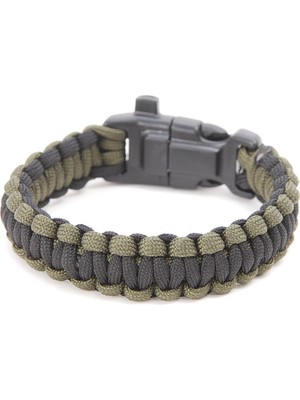 Yds Functıonal Paracord -Haki Siyah