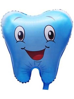 Parti Sürprizi Ilk Dişim Mavi Folyo Balon