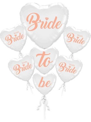 Parti Sürprizi Bride To Be Folyo Balon Set 5 Adet