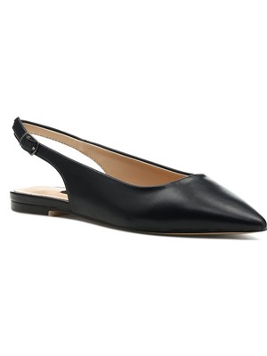 Nine West Aquan 2fx Siyah Kadın Babet