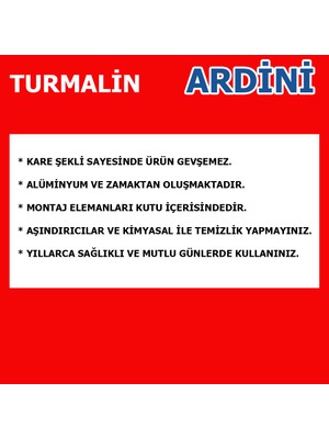 Ardini Turmalin Kağıtlık Siyah