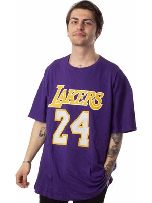 T-35 Lakers 24 Kobe Bryant Mega Oversize Tişört
