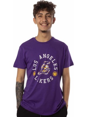 T-35 Los Angeles Lakers Nba Basketbol Tişört