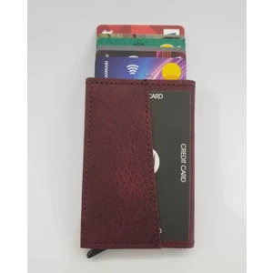 Minimalist Secrid Otomatik Mekanizmalı Metal Kredi Kartlık Kartvizitlik