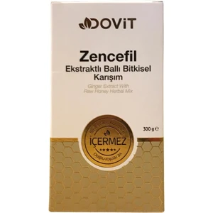 Zencefilli Ekstraktlı Ballı Bitkisel Karışım 300 gr
