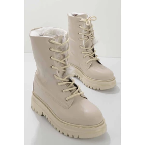 Bej  Kadın Bot & Bootie K02678020509