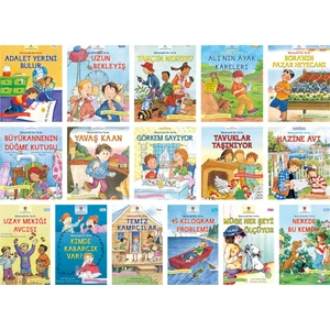 Matematik Her Yerde Serisi 16 Kitap Tam Set 7+ Yaş