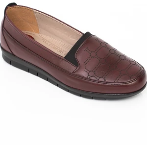 The Hope Shoes Kadın Topuk Dikenine Özel Ortopedik Düz Deri Taban Anne Ayakkabısı