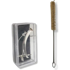 Gümüş Kanül-Trakeostomi Kanülü 7/11 Numara + Kanül Fırçası