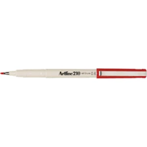 210 Keçe Uçlu Kalem Fineliner 0.6 mm Red