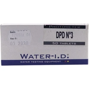 Pool Lab Toplam Klor Ölçüm Tableti  Lab Dp3 Reagent 5 Folyo (Pool Lab 1.0 Cihaz Için)