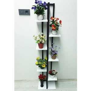 Adım Shops Dekoratif Dikey Saksılık, Çiçeklik, Raf, Bahçe Mobilya, Hediyelik Çiçek Rafı