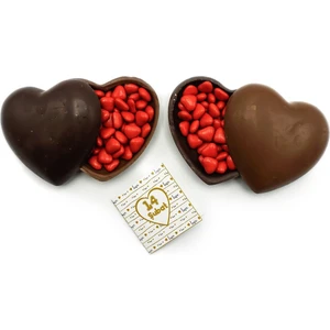 Nin Chocolate Sevgililer Günü Çift Kalp Çikolata