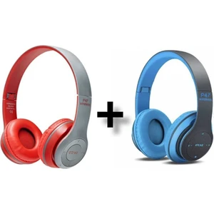 Ghazal Trade 2 Adet P47 Wireless Kablosuz Bluetooth Kulaklık