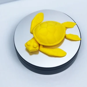 3D Hareketli Kaplumbağa Figürlü Oyuncak - Sarı