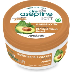 Cire Aseptine Soft Avokado Prebiyotik Nemlendirici Bakım Kremi 200 ml
