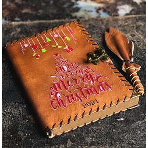 Yeni Yıla Özel Deri Defter