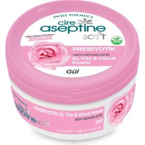 Cire Aseptine Soft Gül Prebiyotik Nemlendirici Bakım Kremi 300 ml