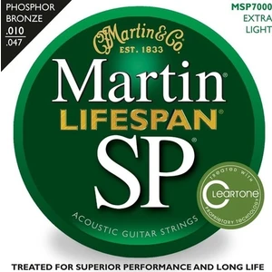 Martın MSP7000 - 92/8 Phosphor Bronze (Extra Light) 10-47 Akustik Gitar Teli
