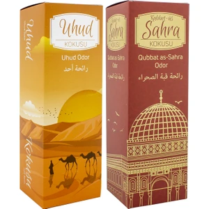 Uhud ve Kubbetüs Sahra Kokusu Sprey 400 Ml. Beyaz