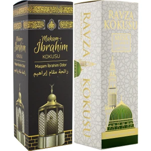 Makamı Ibrahim ve Medine Ravza Kokusu Sprey 400 Ml. Beyaz