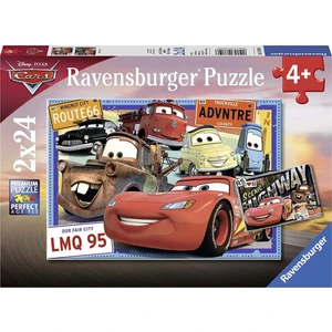 Çocuk Puzzle 2X24 Parça Wd Cars 78196