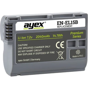 EN-EL15B Batarya Nikon Z6, Z7, V1, D7500, D7200, D7100, D7000, D500, D750, D800, D600 ile Uyumlu