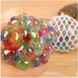 O'bi Toys Oyuncak Mini Beyincik Stres Topu Fileli Beyin Şeklinde Aktivite Oyuncak