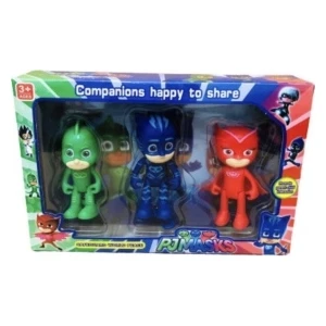 O'bi Toys Pjmask 3'lü Pija Maskeli Pijamaskeliler