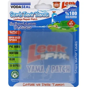 Leak Fix Sızıntı Tamir Yaması Şeffaf 100 mm x 100 mm (2'li Paket)