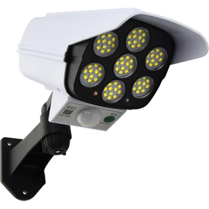 Solar Aydınlatma Sahte Güvenlik Kamerası Antenli Kumandalı