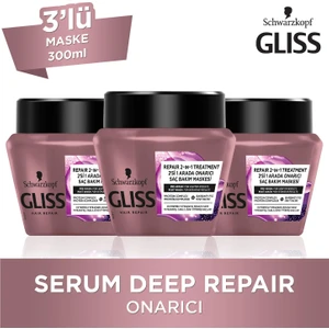 Serum Deep Repair Maske 300 Ml X 3 Adet
