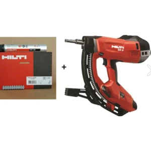 Hılti  Gx3 14-19 mm Gazlı Çivi Çakma Tabancası +1200 Adet X-C 27 G3  Mx Beton Çivileri (Şeritli)