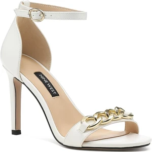 Nine West Ilıke 2fx Beyaz Kadın Topuklu Sandalet