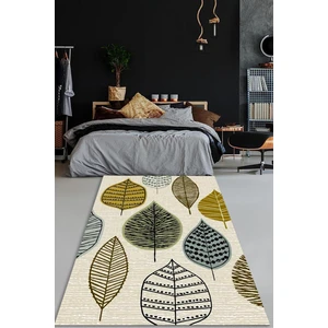 Woolly Halı Yaprak Desenli Halı  - WL1222
