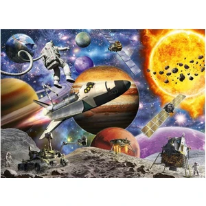 Çocuk Puzzle 60 Parça Uzayda Keşif 51625