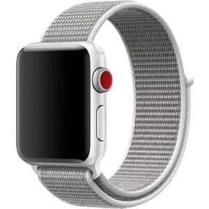 Apple Watch Seri 2,3,4,5,6,se,7  Uyumlu  38/40/41 mm Spor Loop Kumaş Hasır Kordon