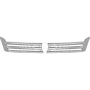 A&G Tuning Volkswagen Caddy Krom Ön Panjur 2010-2014 2prç Paslanmaz Çelik