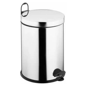 12 Lt Pedalli Metal Çöp Kovasi