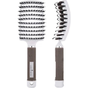 Land Of Myth - Premium Detangler, Dolaşık Saç Açma Fırçası, Yumuşak, Esnek, İyonik Diş