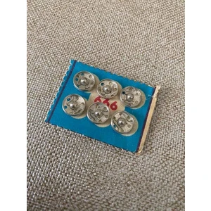 Antika Çıtçıt Düğme 1cm x 6lı - Bakkaliye Koleksiyon Çıt Çıt Düğme