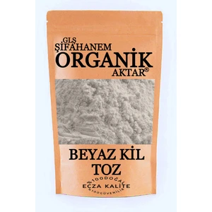 GLŞ Şifahanem Organik Aktar Beyaz Kil Toz