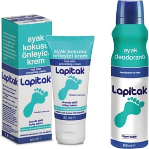 2'li Set Ayak Koku Önleyici 60 ml + Ayak Deodorantı 150 ml