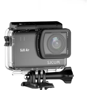 SJCAM SJ8 Air 2.33” 160° Dinamik Ultra Lens Geniş Açı 8X Dijital Zoom Hareket Algılama 240fps H.265 1200mAh Ultra Geniş Batarya Aksiyon Kamerası Siyah