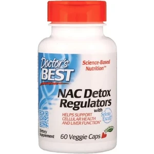 Doctor’s Best Doctor’s Best, Nac Detox Regulators, 60 Veggie Capsul. USA