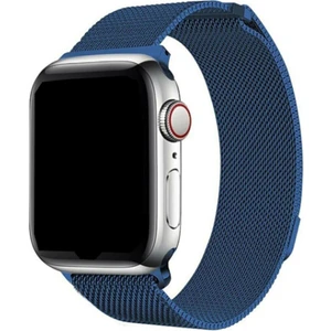 Bushco Store Apple Watch Uyumlu Lacivert Metal Kordon 42-44 mm Bushco Store
