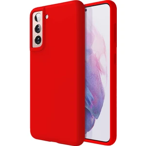 Buff Galaxy S21 Plus Rubber S Kılıf Red
