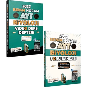 Benim Hocam Yayınları AYT 2022 Biyoloji Video Ders Defteri ve Soru Bankası Seti 2’ Li