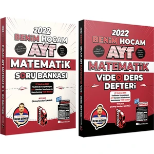 Benim Hocam Yayınları  AYT 2022 Matematik Video Ders Defteri ve Soru Bankası Seti